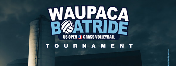 Waupaca Boatride Volleyball Tournament - 2016 Event Poster