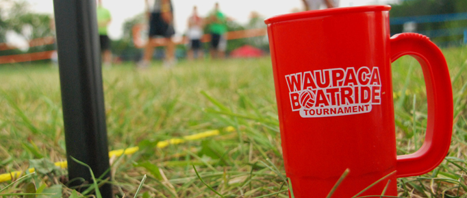 Waupaca Boatride Volleyball Tournament - 2011 Cup in Grass